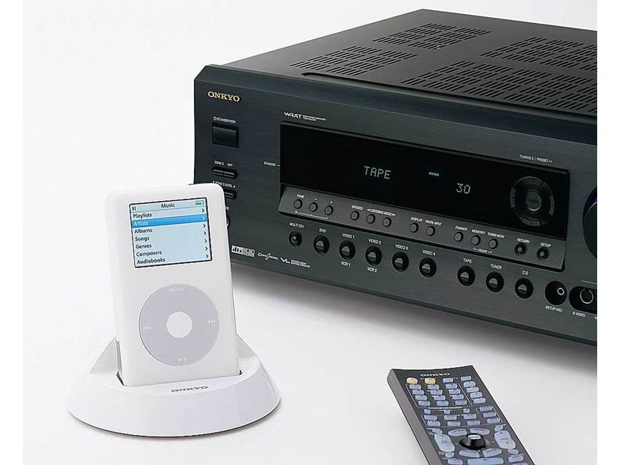 Onkyo DS-A1 iPod® dock for Onkyo components and systems at Crutchfield