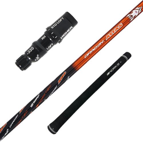 ワークスゴルフ＞スリーブ付きシャフト単体 USTマミヤ ドラコンATTAS