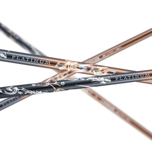 ワークスゴルフ＞スリーブ付きシャフト単体 三菱ケミカル プラチナ飛匠