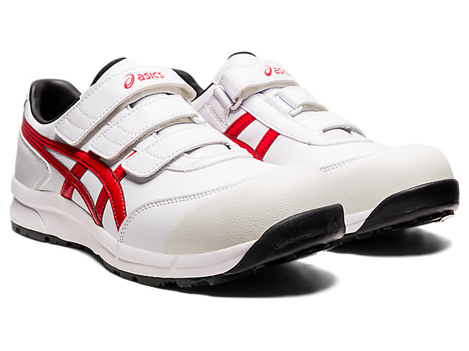 ウィンジョブ®CP301 3E相当 | ホワイト×クラシックレッド | ローカット