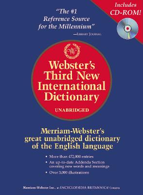 Webster's Third New International Dictionary [With CDROM