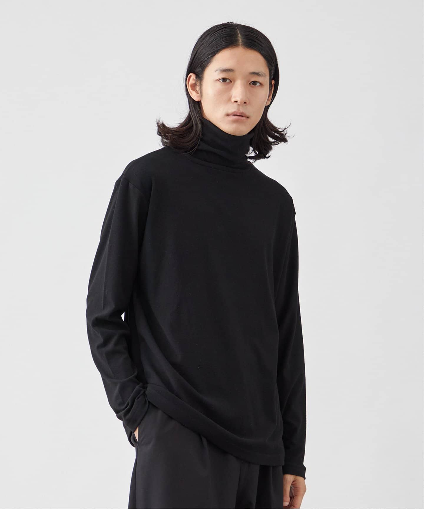 カーボンスムースタートルネック（Tシャツ／カットソー）｜B.C STOCK