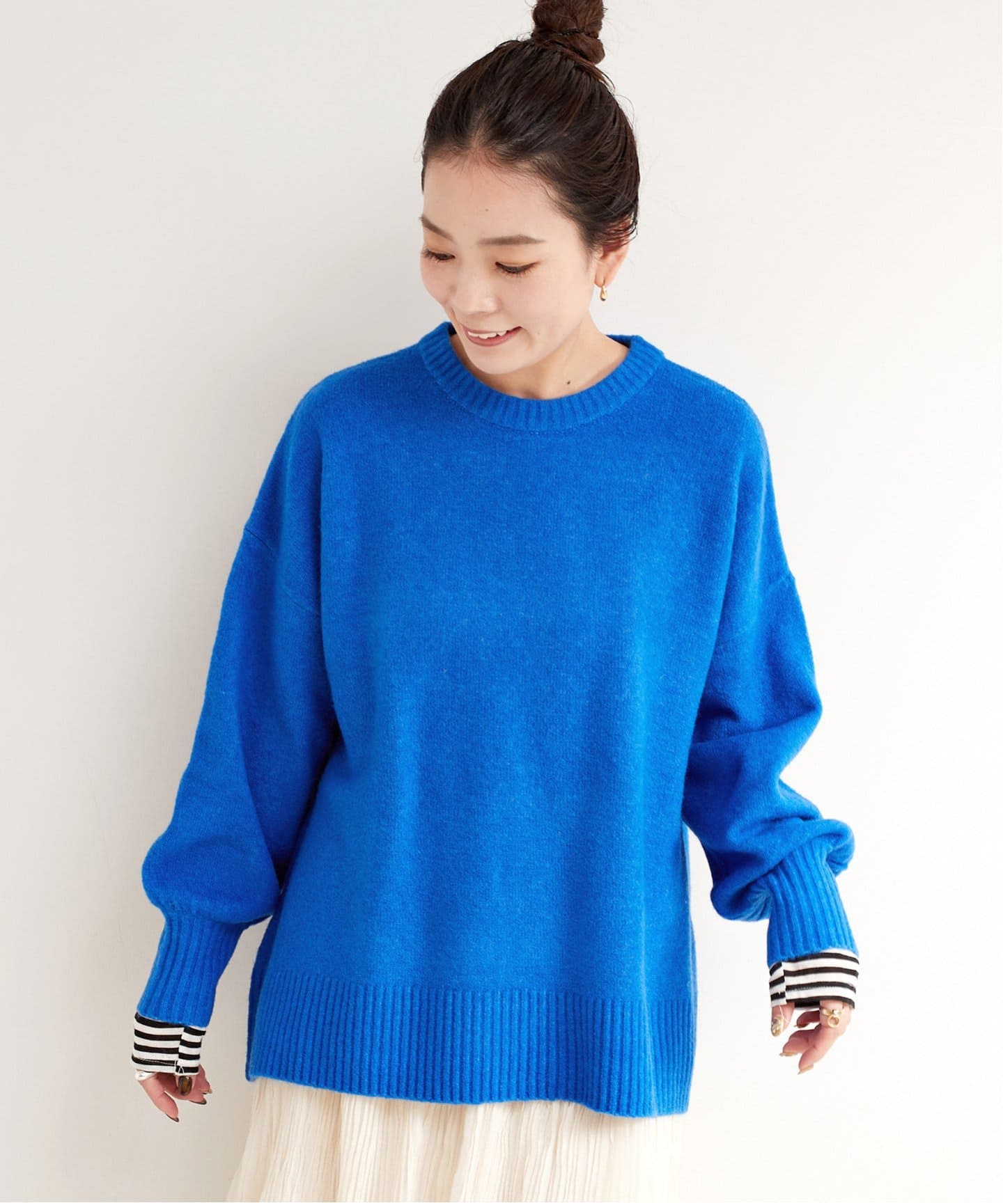 追加4》FOXMIXクルーネックプルオーバー（ニット／セーター）｜B.C