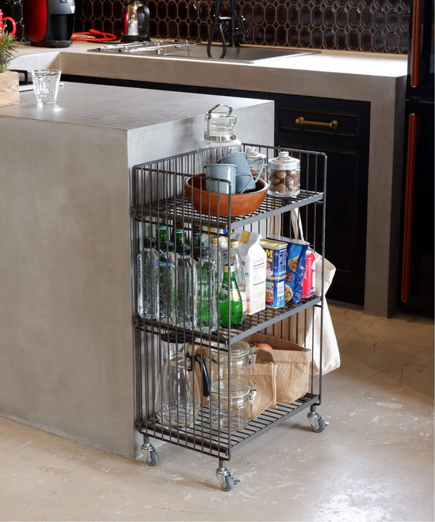 COLLEND/コレンド】WIRE WAGON-Regular Double ワイヤー ワゴン ダブル