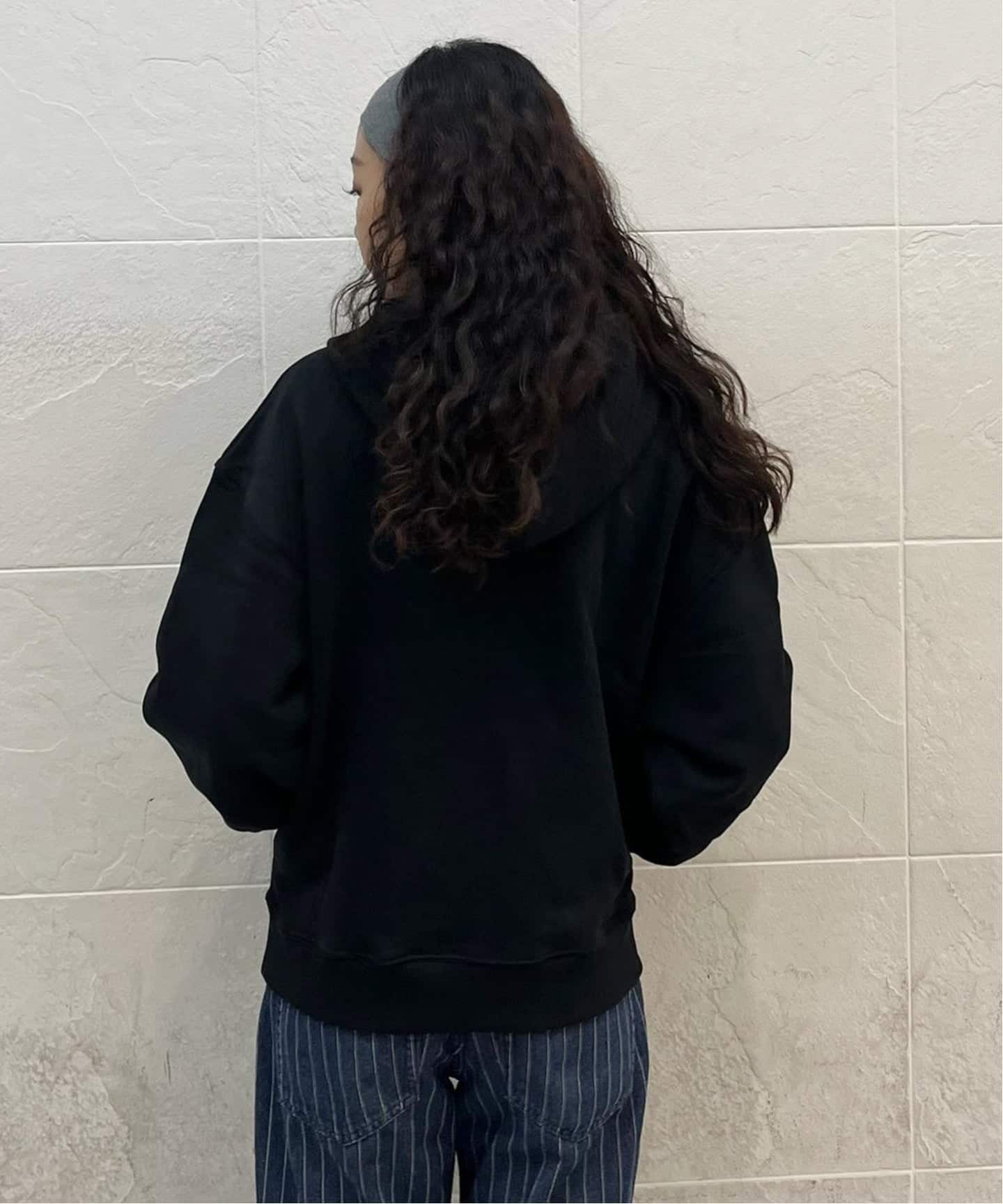 BRAIN DEAD/ブレインデッド】 COLLEGIATE ZIP UP HOODIE