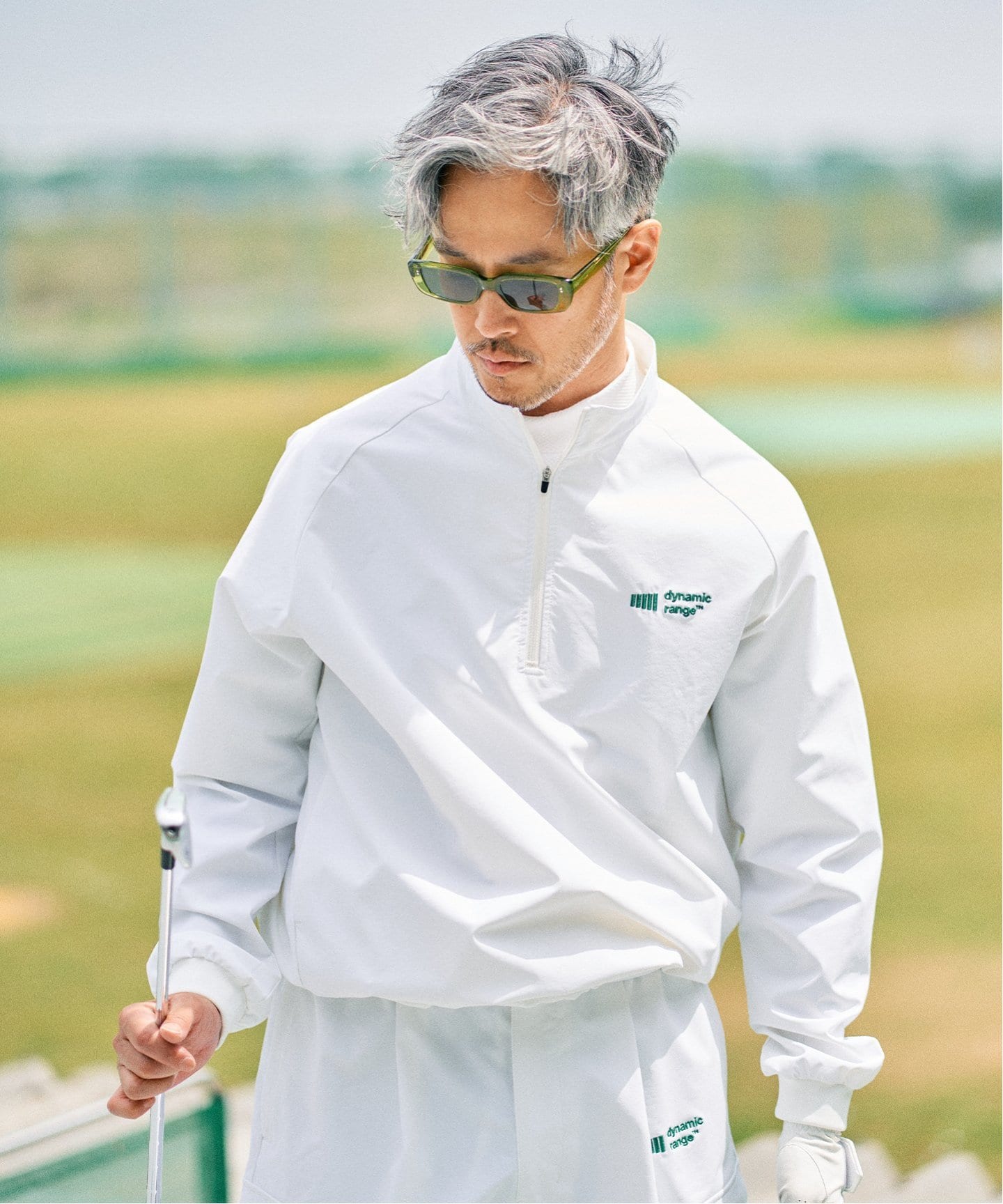 CLUBHAUS / Dynamic Range (クラブハウス) Warm-up HALF ZIP