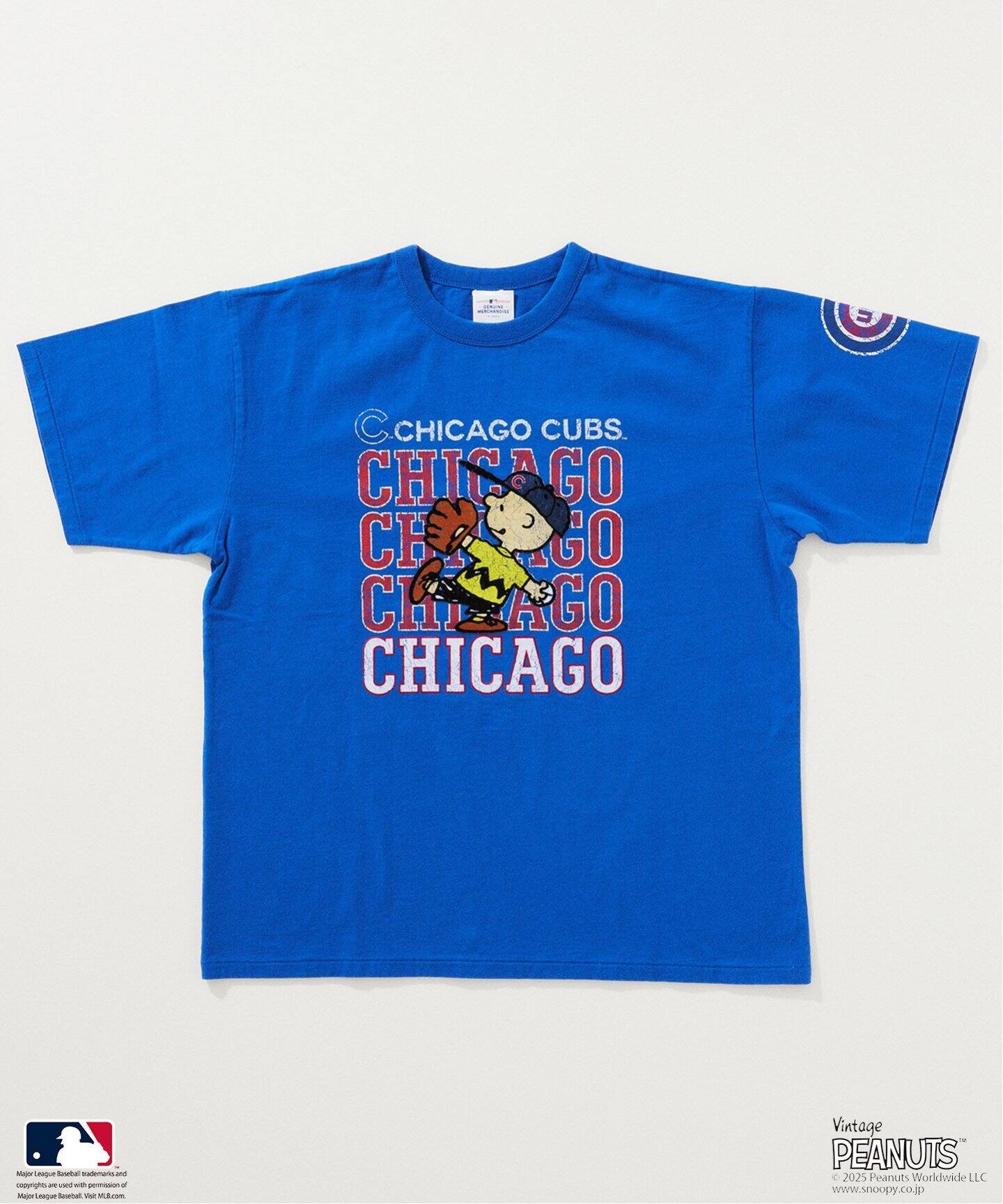 PEANUTS 別注 MLB開幕戦 ベースボール プリントTシャツ（Tシャツ