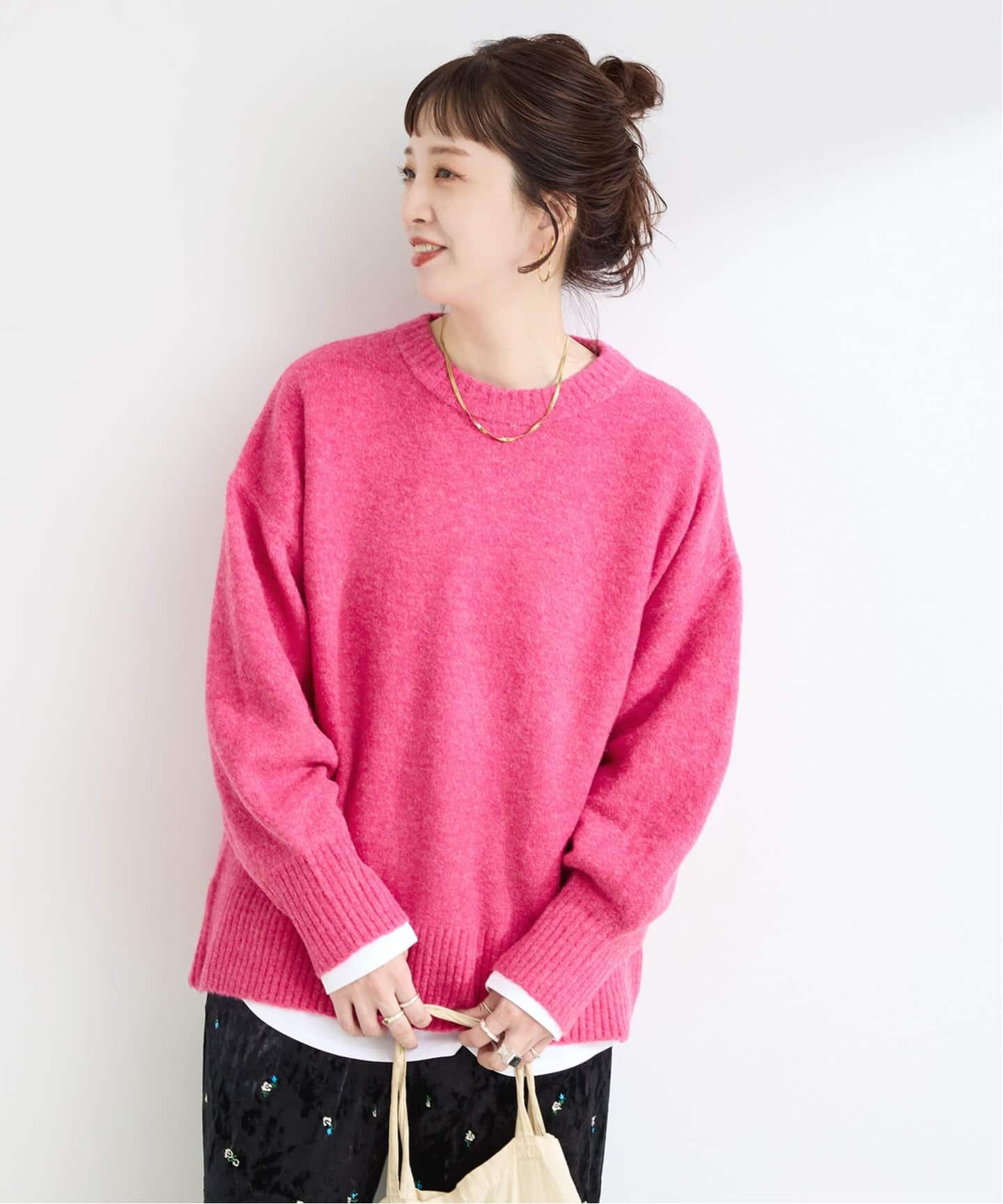 追加2》FOXMIXクルーネックプルオーバー（ニット／セーター）｜B.C