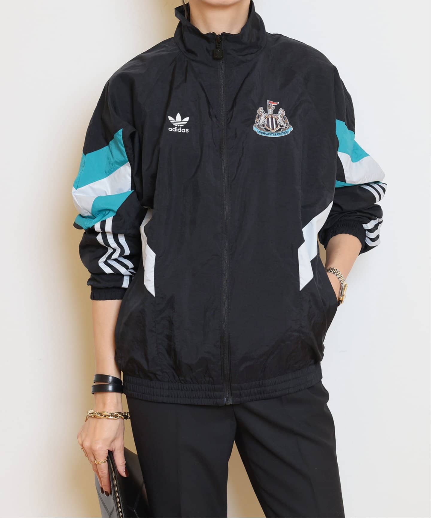 ADIDAS/アディダス】 NEWCASTLE UNITED FC TRACK ジャケット（ナイロン