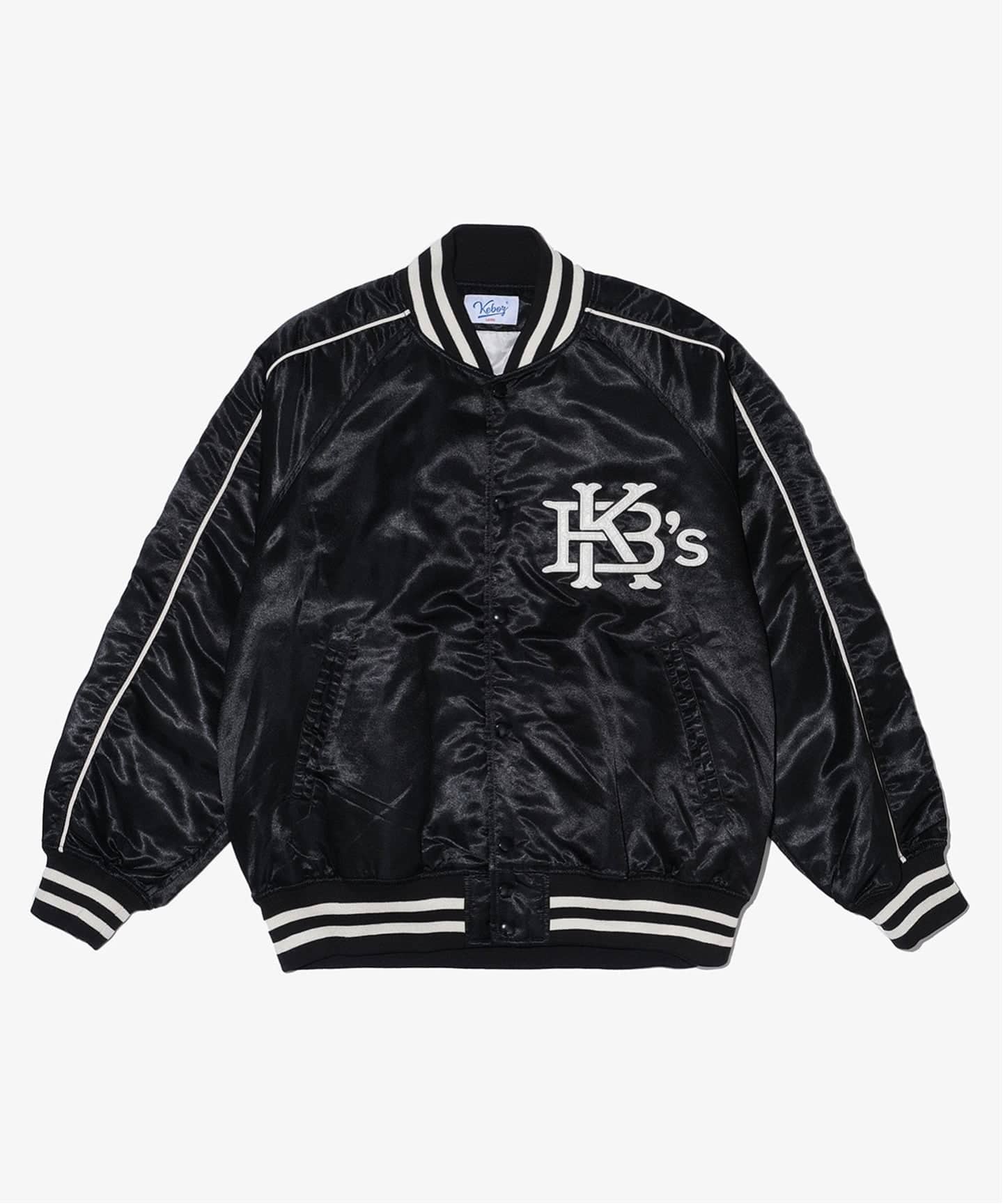 SATIN VARSITY JACKET（その他ブルゾン／アウター）｜KEBOZ（ケボズ