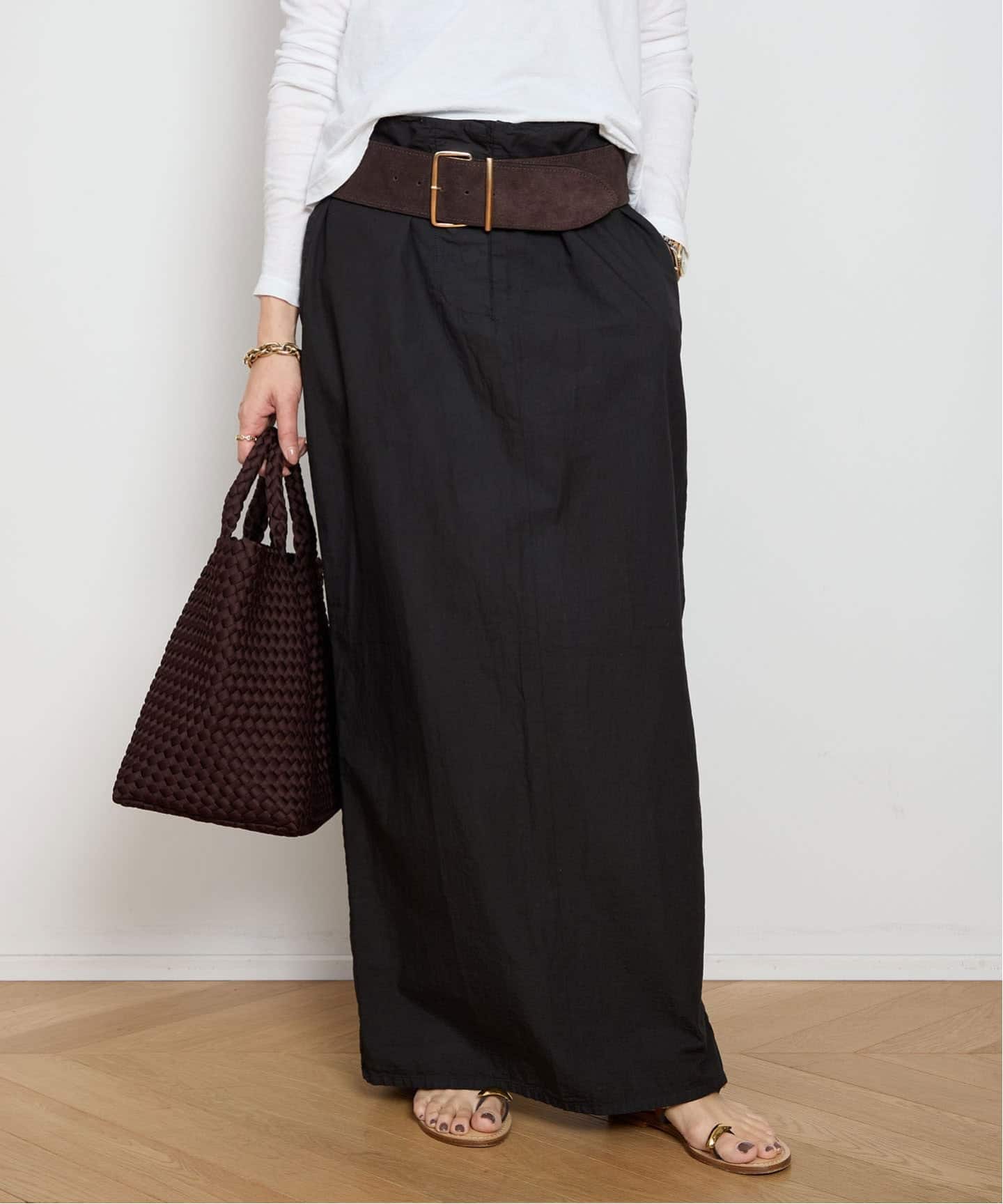 ALL THREE/オール スリー】MAXI スカート（ロング・マキシ丈スカート