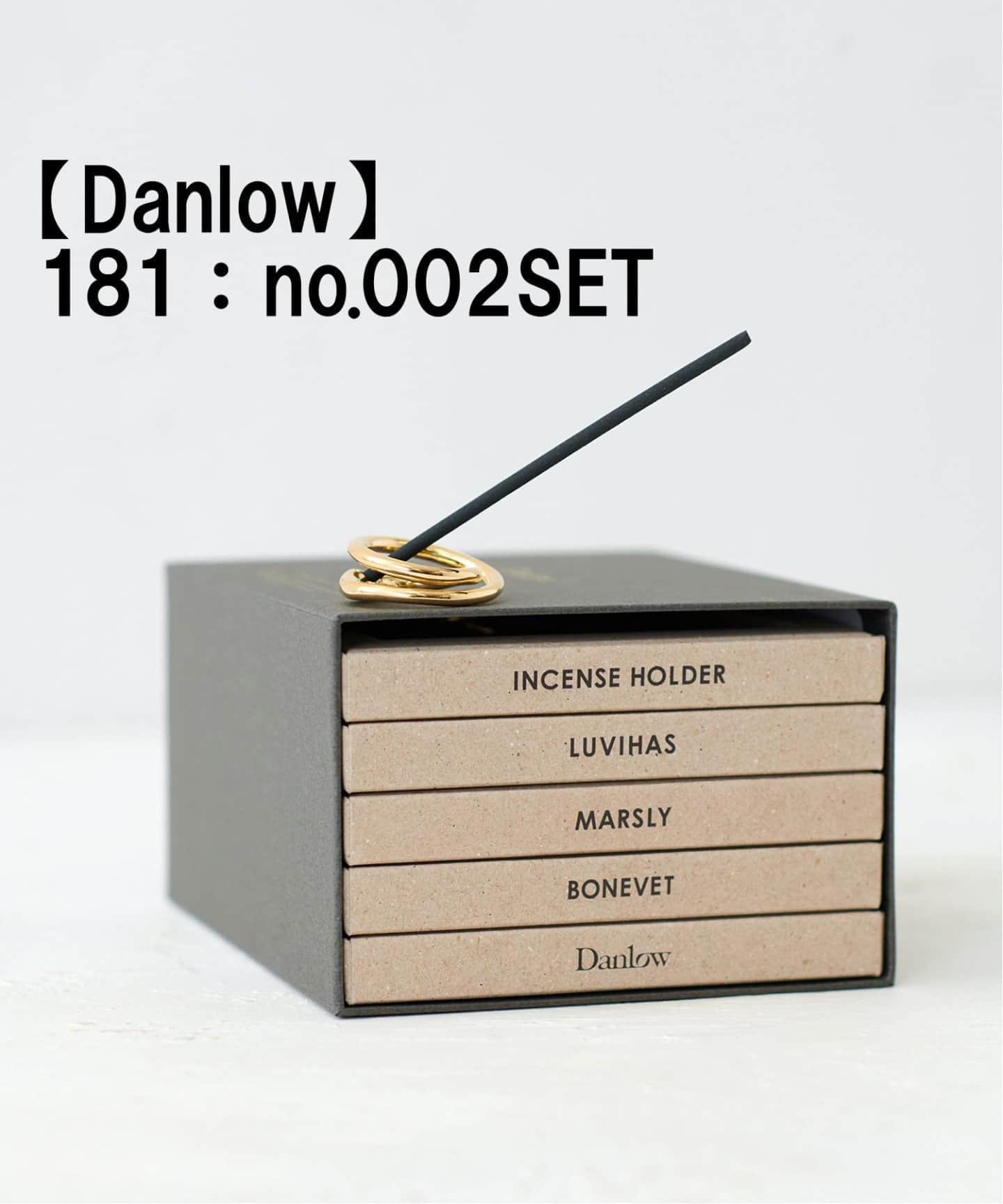 Danlow/ダンロウ】BOOK OF INCENSE STICKS ブックインセンススティック