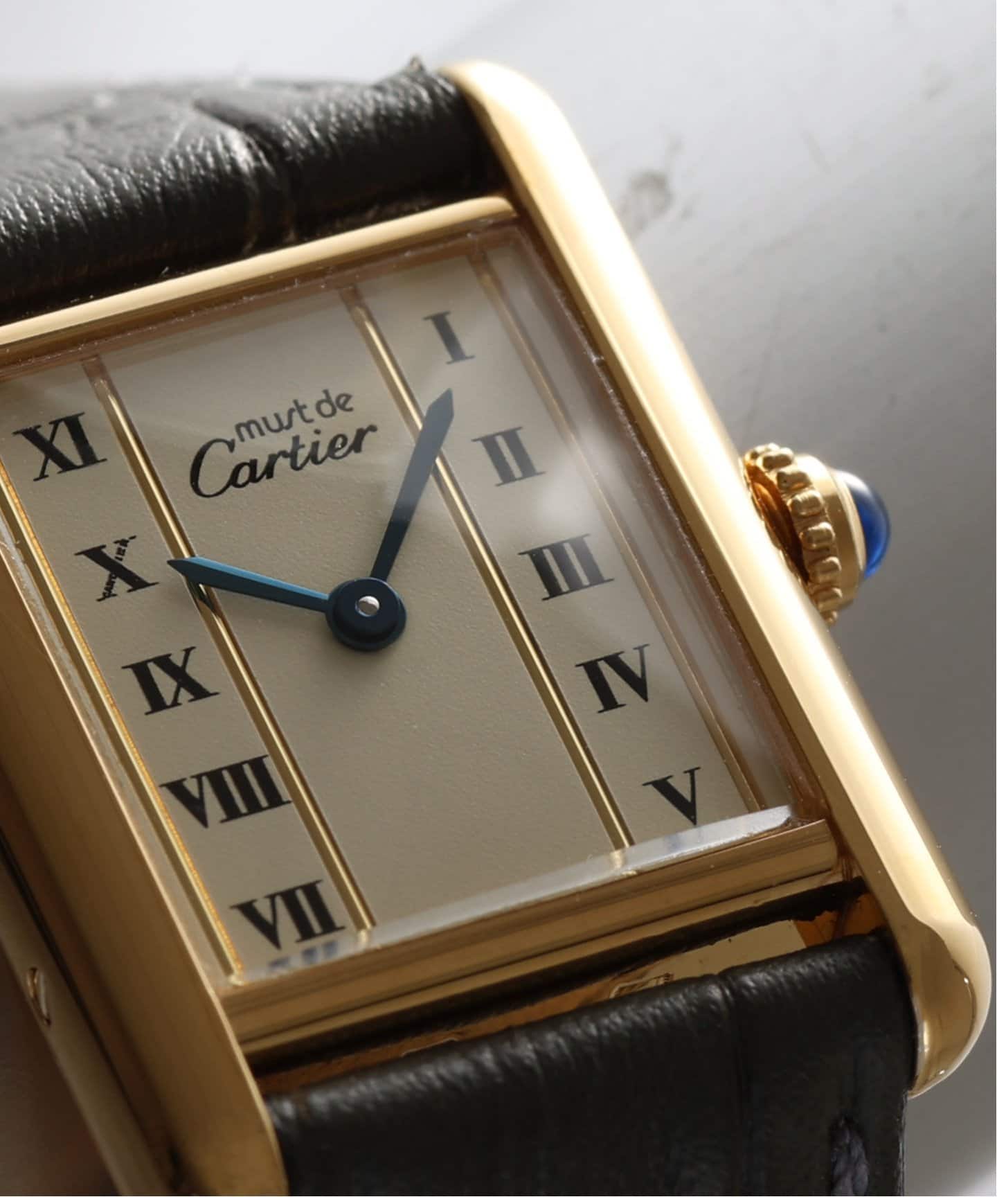 Cartier / カルティエ】must de Cartier Tank SM Vertical roman