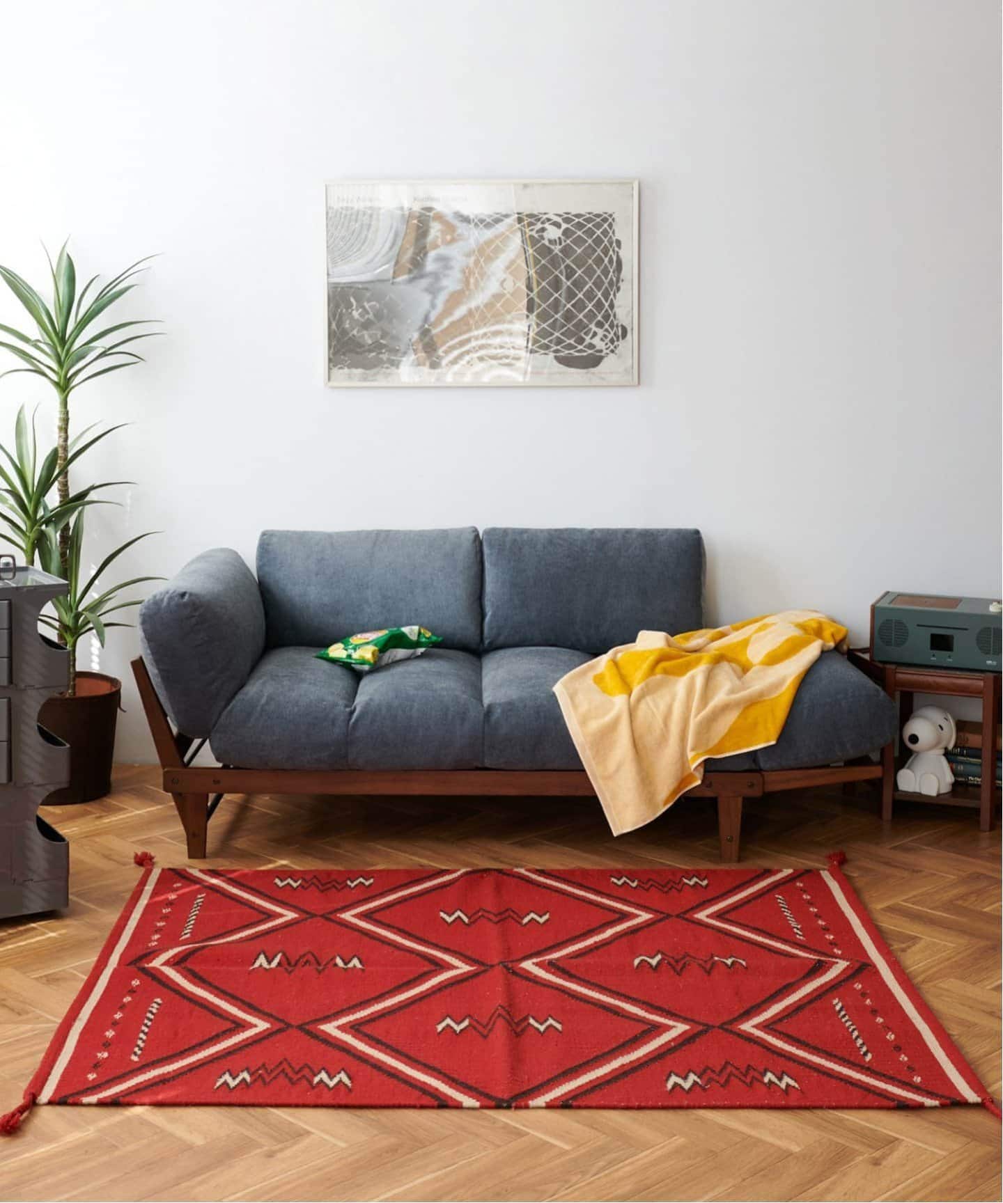 大型商品》ALVESTA SOFA BLG アルベスタソファ ブルーグレー（ソファ