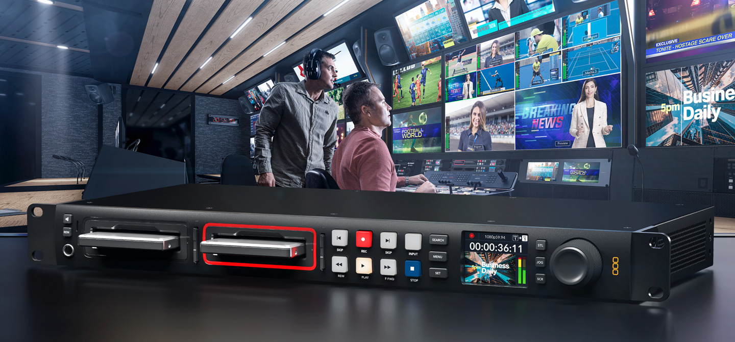 HyperDeck Studio – モデル | Blackmagic Design