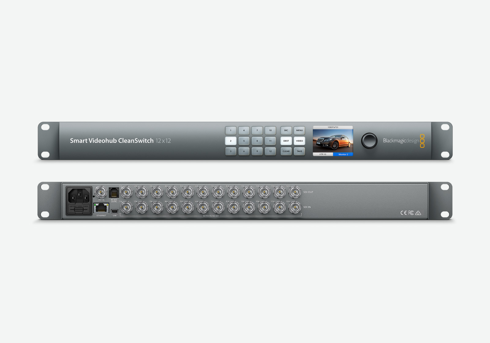 Smart Videohub CleanSwitch 12x12 | ストア Blackmagic Design