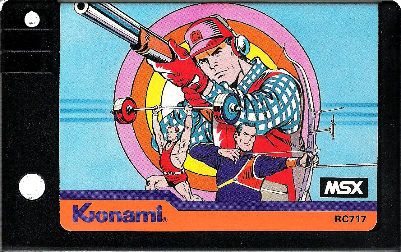 Hyper Sports 2 (1984, MSX, Konami) | Releases | Generation MSX