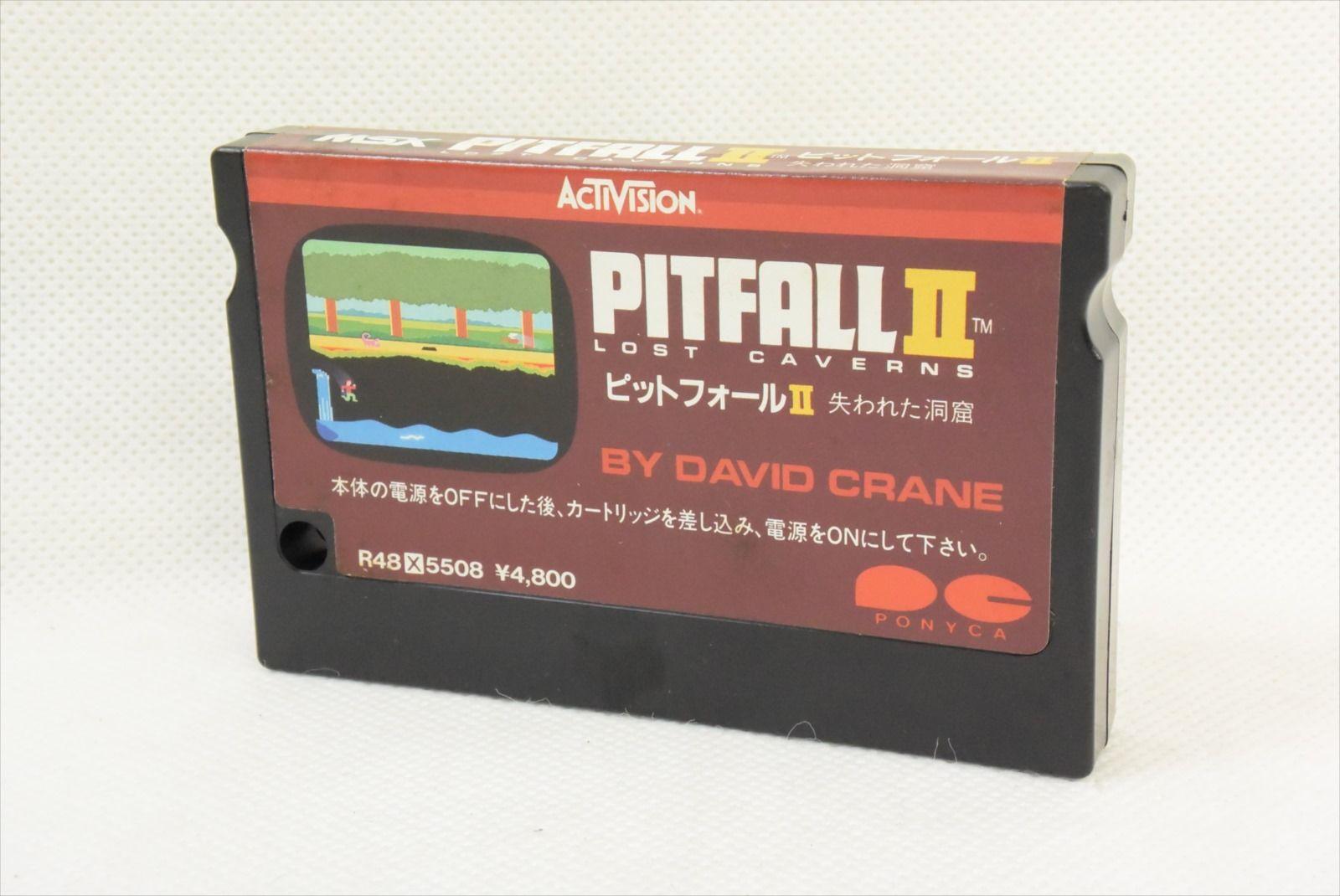 Pitfall II - Lost Caverns (1984, MSX, Activision) | Releases