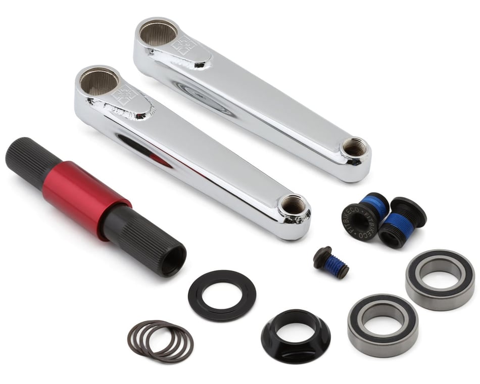 Fit Bike Co Blunt 24mm Cranks (Chrome) - Dan's Comp