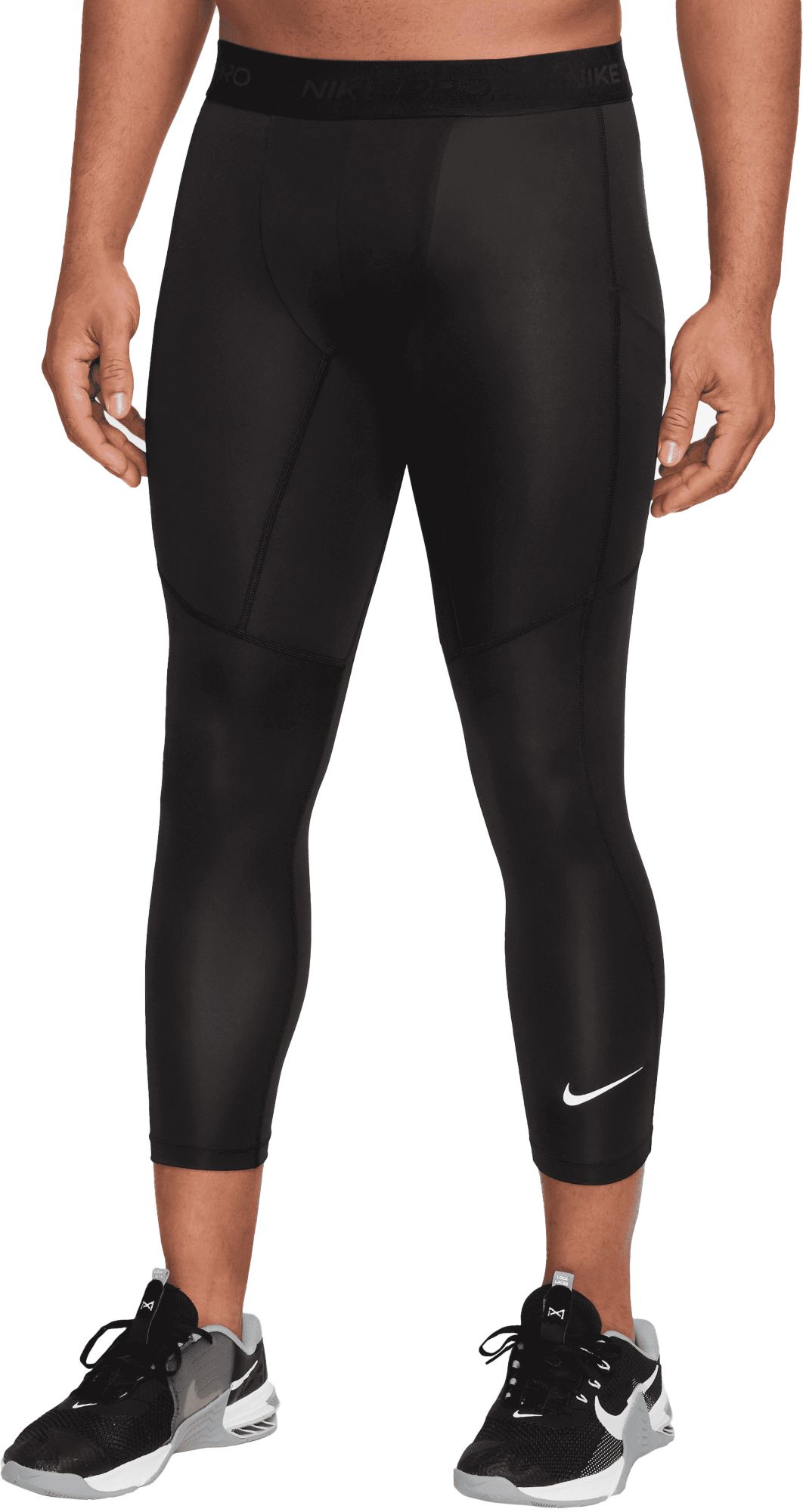 Nike Men's Pro Dri-FIT 3/4-Length Fitness Tights | Dick's Sporting