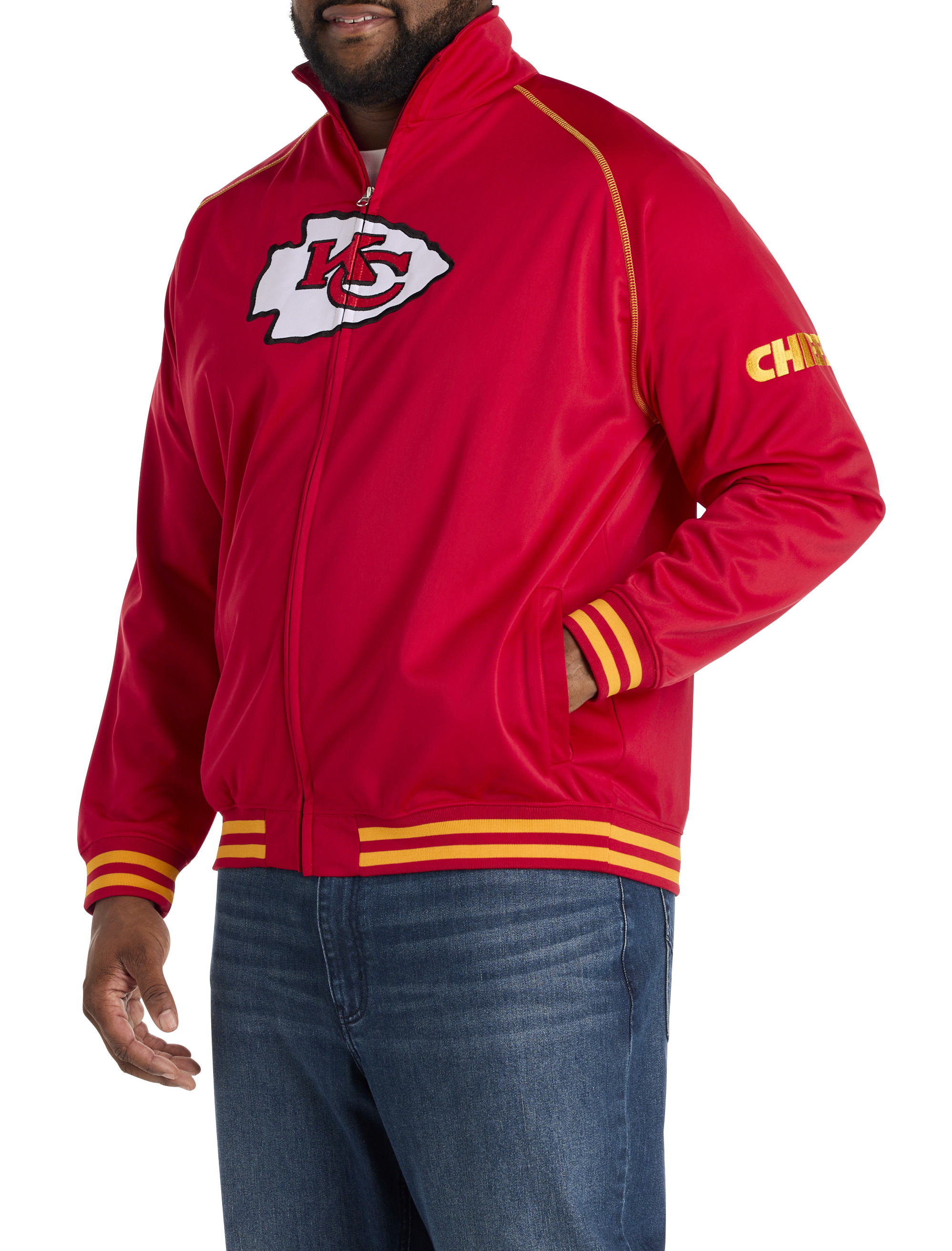 Big + Tall | NFL Zip-Front Track Jacket | DXL