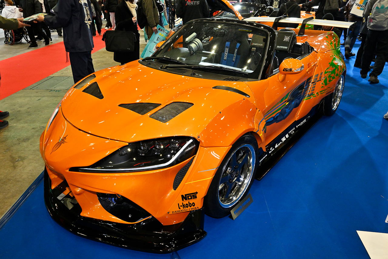 ブライアン仕様スープラのベースはなんと軽自動車⁉︎ 先輩への