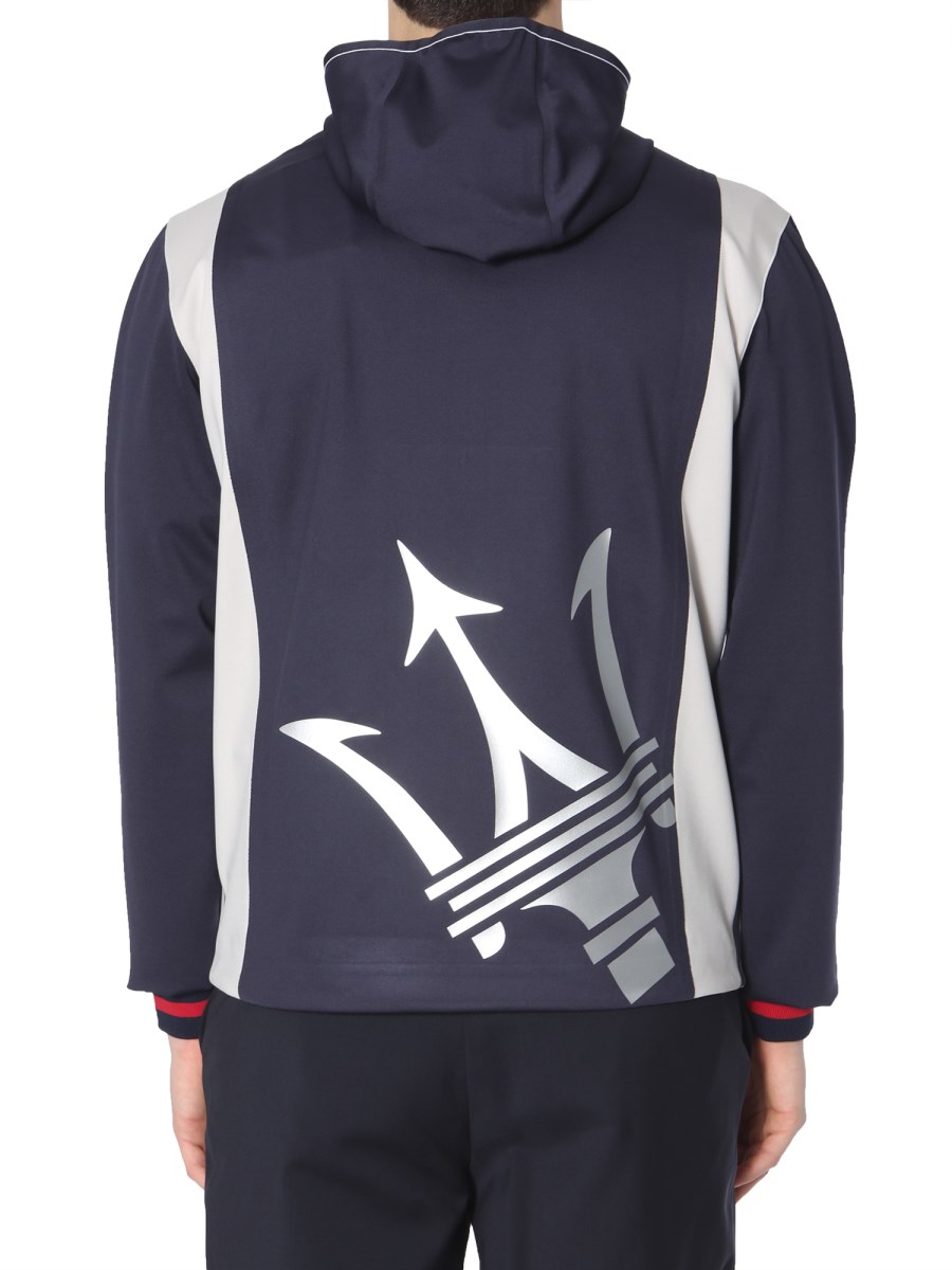 Z ZEGNA - TECHNICAL FABRIC JACKET WITH HOOD - Eleonora Bonucci