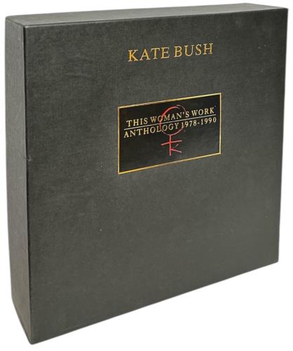 Kate Bush This Woman's Work + Stickers UK Vinyl Box Set (78373)