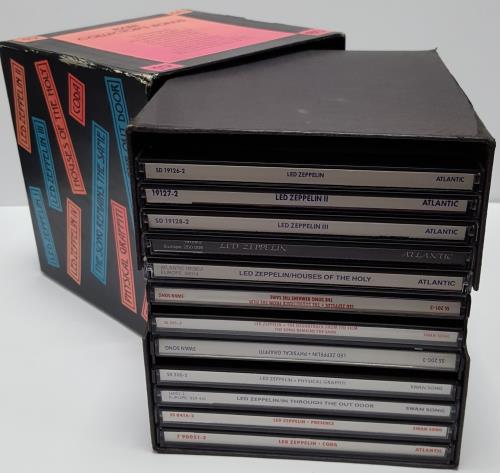 Led Zeppelin Ten Years Gone US box set (173596)