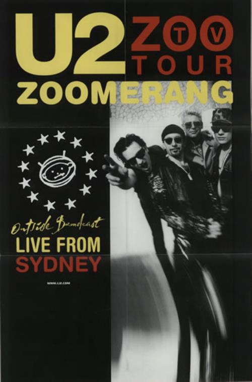 U2 Zoo TV Live UK 2 CD album set (Double CD) (589695)