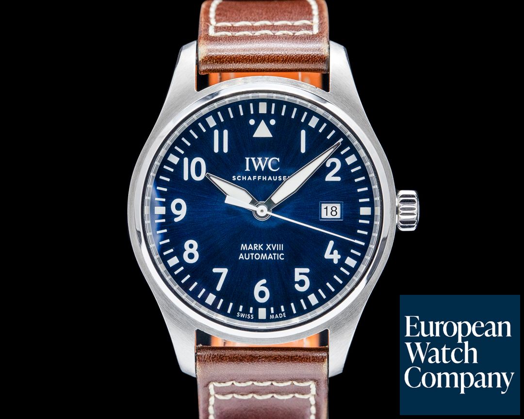 66340) IWC IW327004 Mark XVIII Le Petit Prince SS Blue Dial