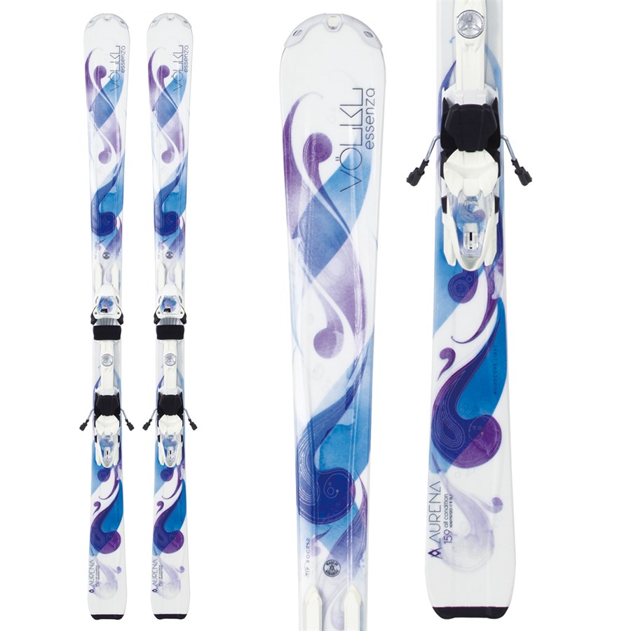 Volkl Aurena Skis + Essenza 4Motion 10.0 Bindings - Women's 2013 | evo