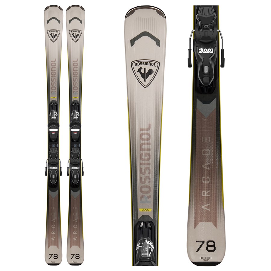 Rossignol Arcade 78 Skis + Xpress 10 GW Bindings 2026 | evo