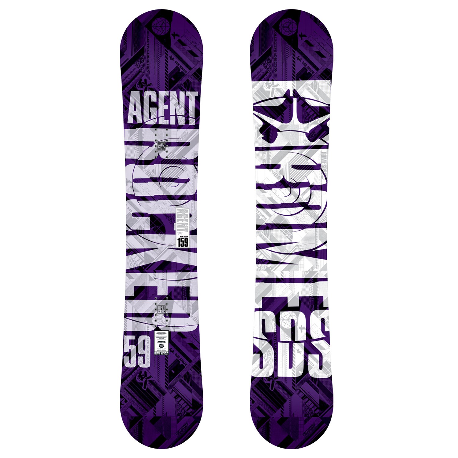 Rome Agent Rocker Snowboard 2012 | evo