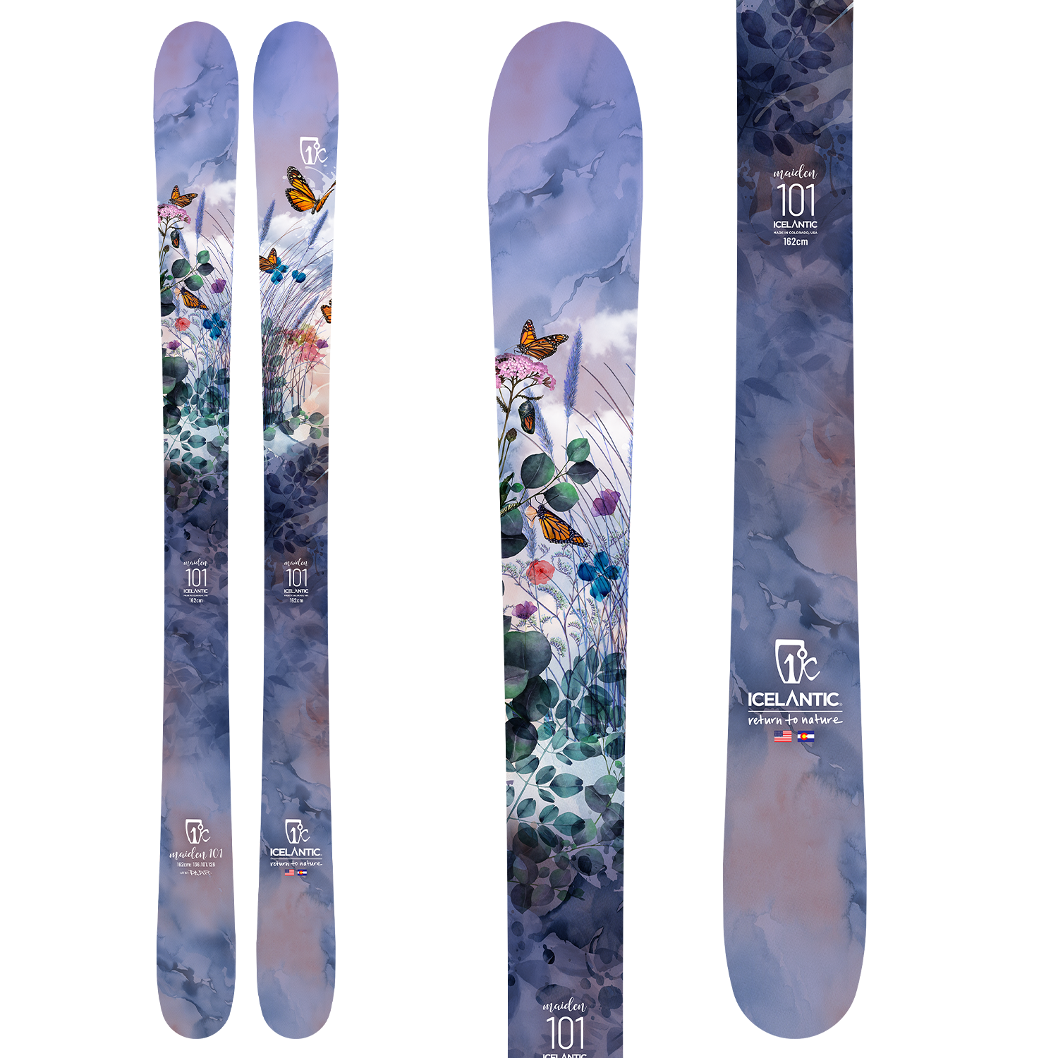 Icelantic Maiden 101 Skis - Women's 2023 | evo