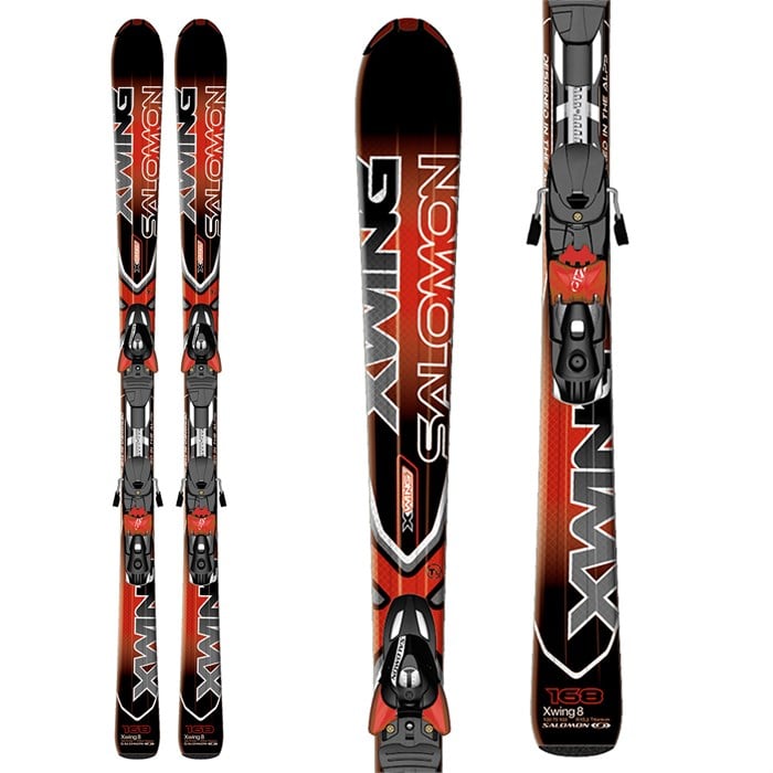 Salomon X-Wing 8 Skis + Z10 Bindings 2011 | evo