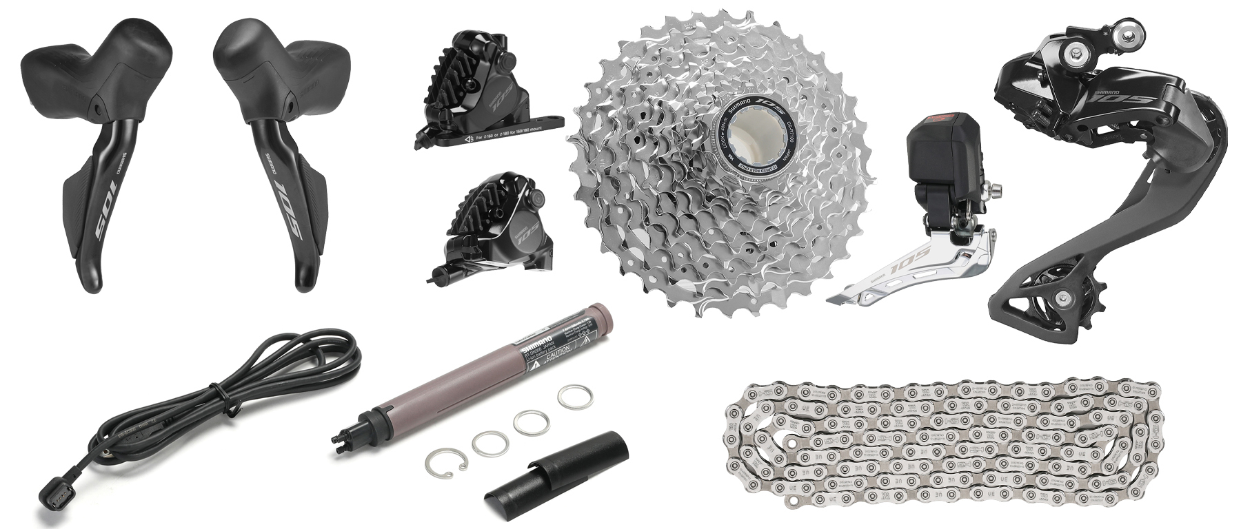 Shimano 105 R7170 Di2 12-Speed Kit Excel Sports | Shop Online From
