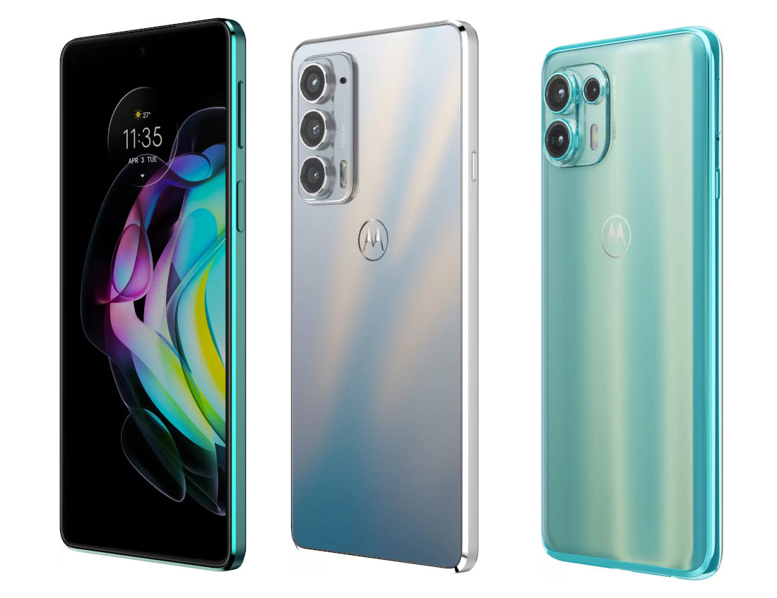 Motorola edge 20 fusion and edge 20 with FHD+ AMOLED display