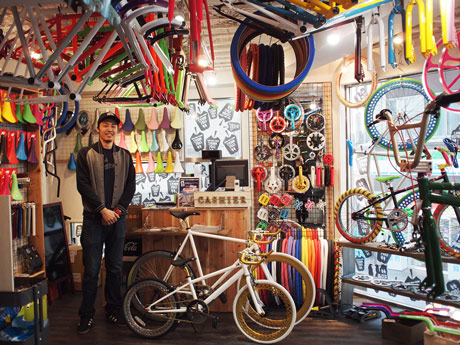 広島にオーダーメード自転車店「ライダーズカフェ」－中国地方初出店