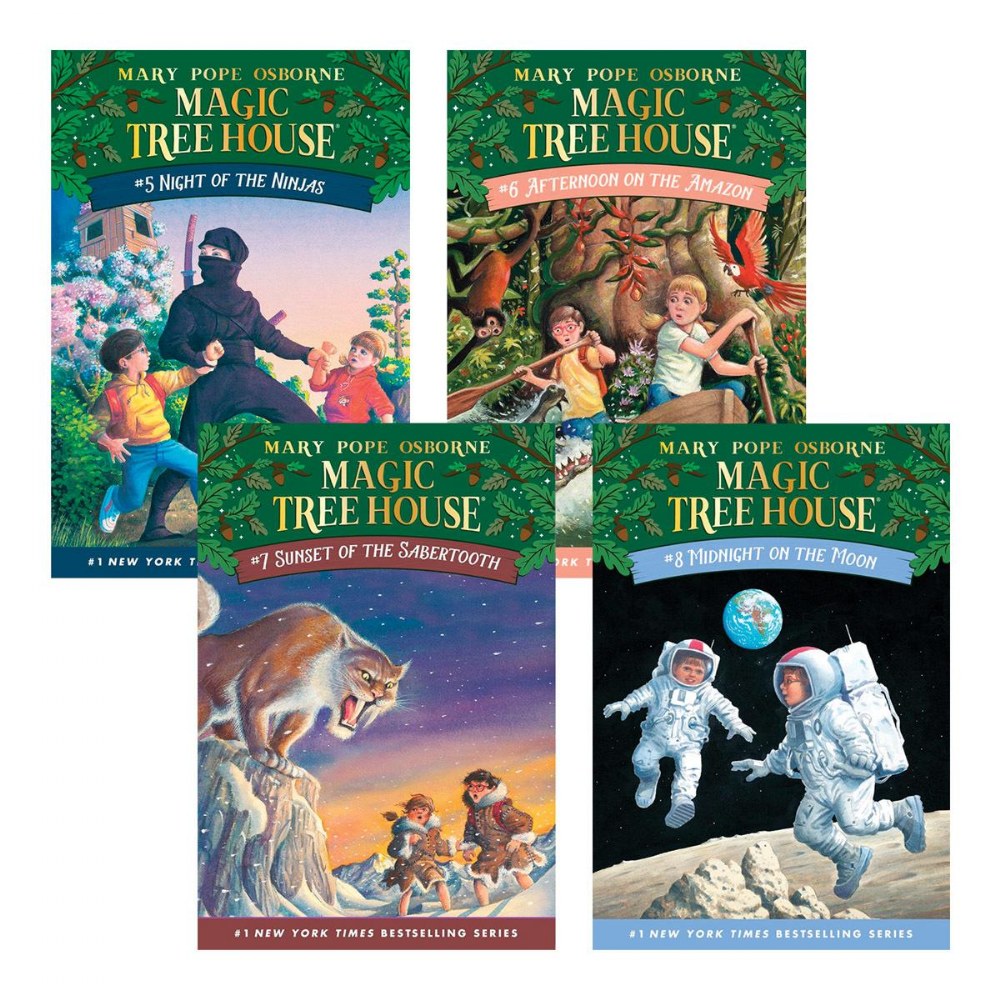Magic Tree House Paperback Book Set 1 #1-8 Level M - Set of 8