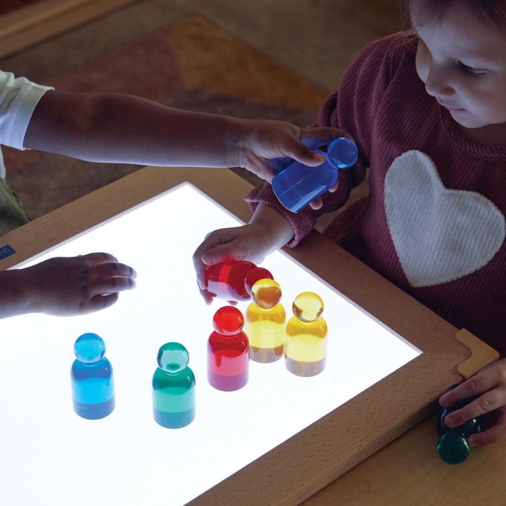 Light and Color People Set - 8 Pieces | Kaplan Early Learning
