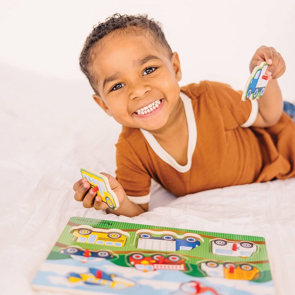 Peg Puzzles - Set of 4 | Kaplan Early Learning