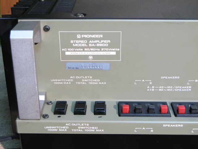 SA-9900 PIONEER - 中古オーディオ 高価買取・販売 ハイファイ堂