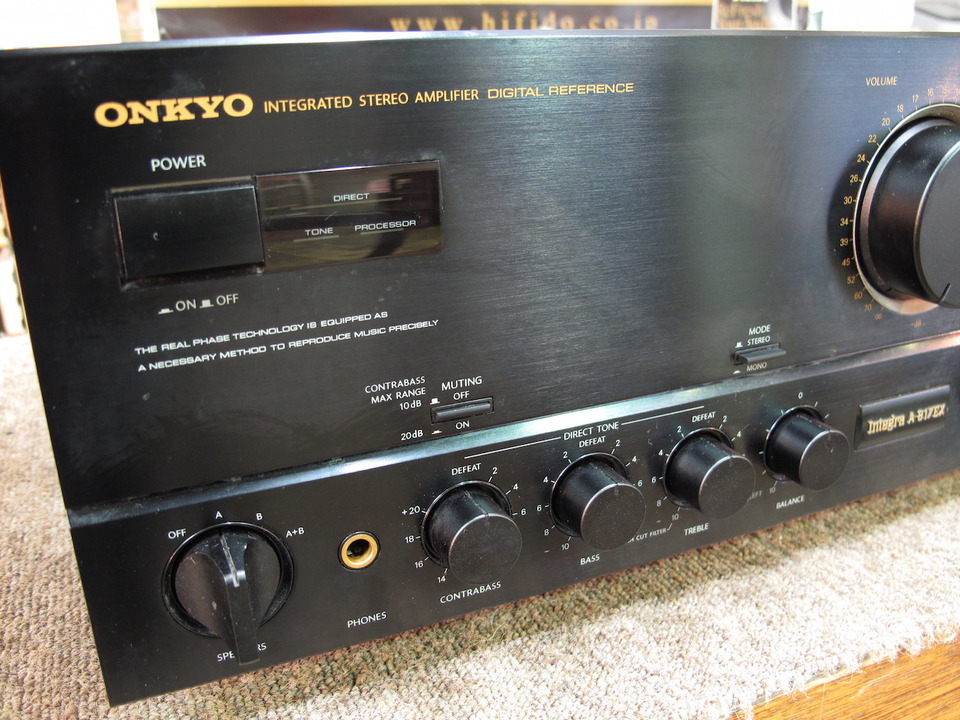 Integra A-817EX ONKYO - 中古オーディオ 高価買取・販売 ハイファイ堂