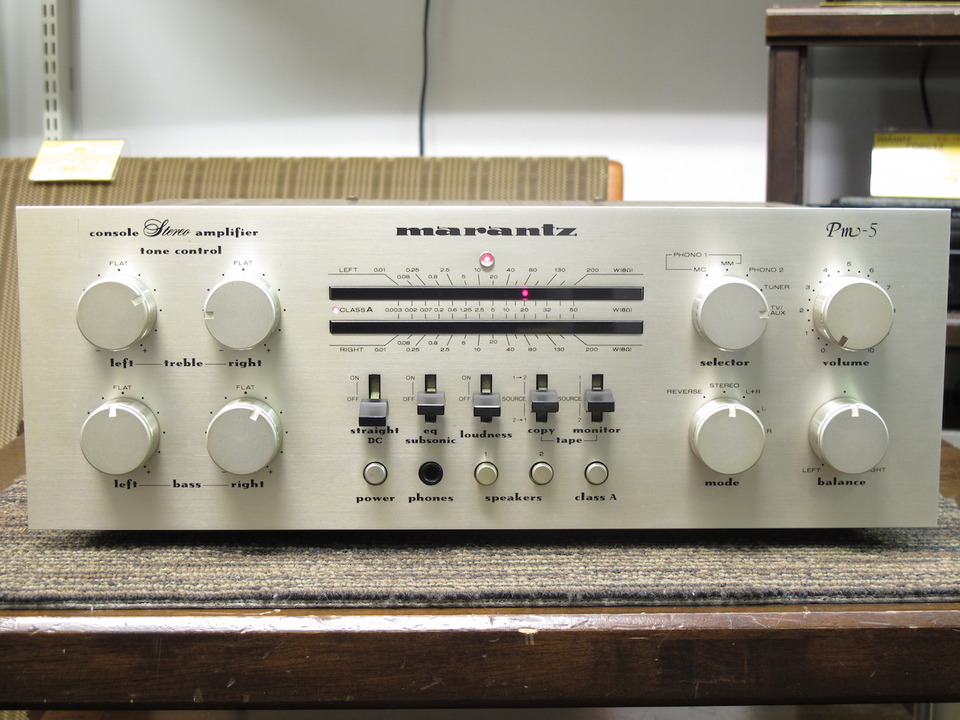 773195/マランツ コンソールステレオアンプ Marantz PM-5 Marantz PM－5