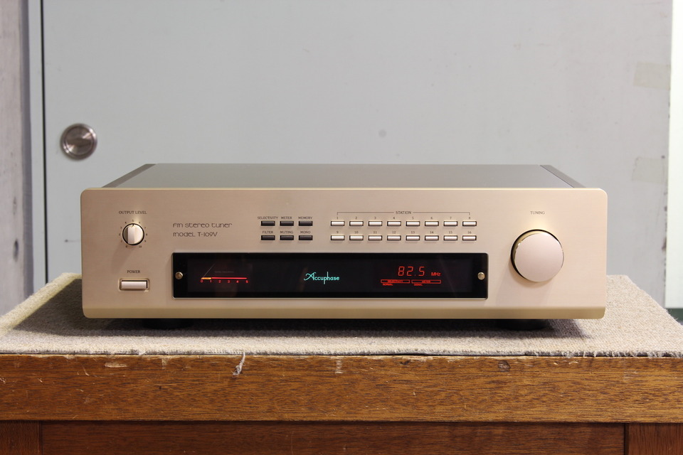 T-109V Accuphase - 中古オーディオ 高価買取・販売 ハイファイ堂