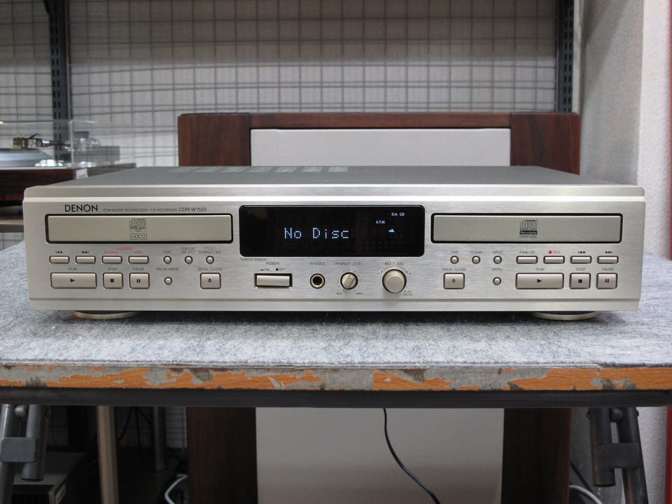 CDR-W1500 DENON - 中古オーディオ 高価買取・販売 ハイファイ堂