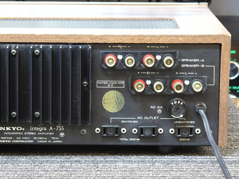 Integra A-755 ONKYO - 中古オーディオ 高価買取・販売 ハイファイ堂
