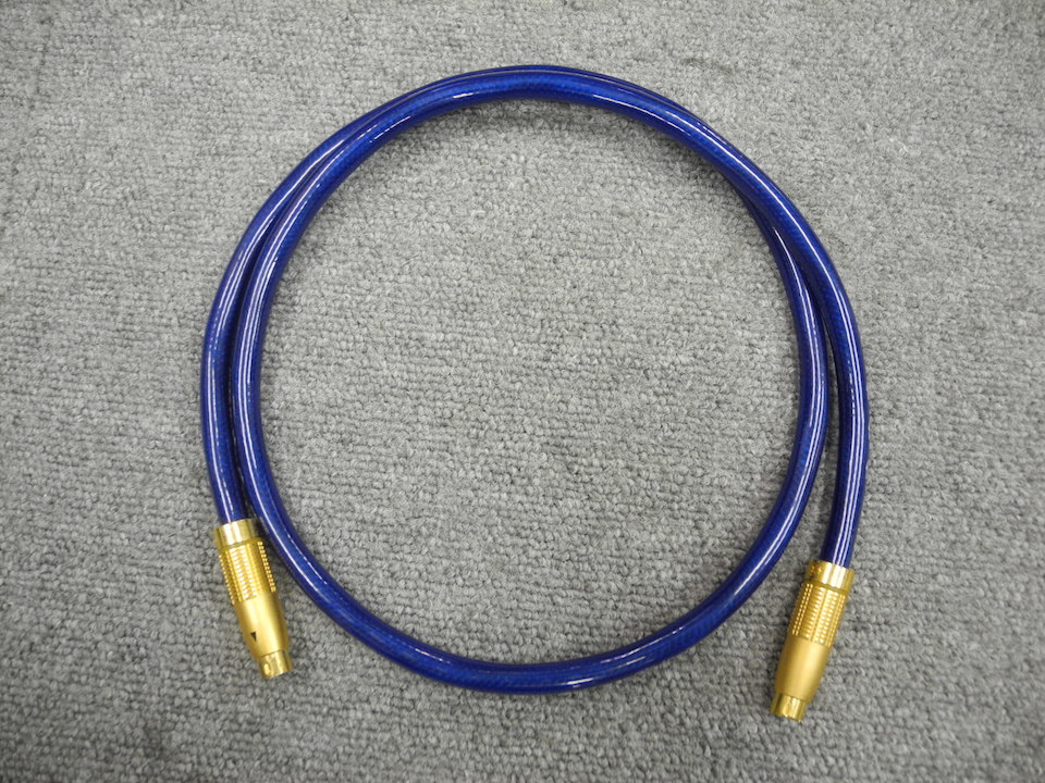 7-Nines Pure Copper S-Connector Twin Core Visual Cable/1.0m