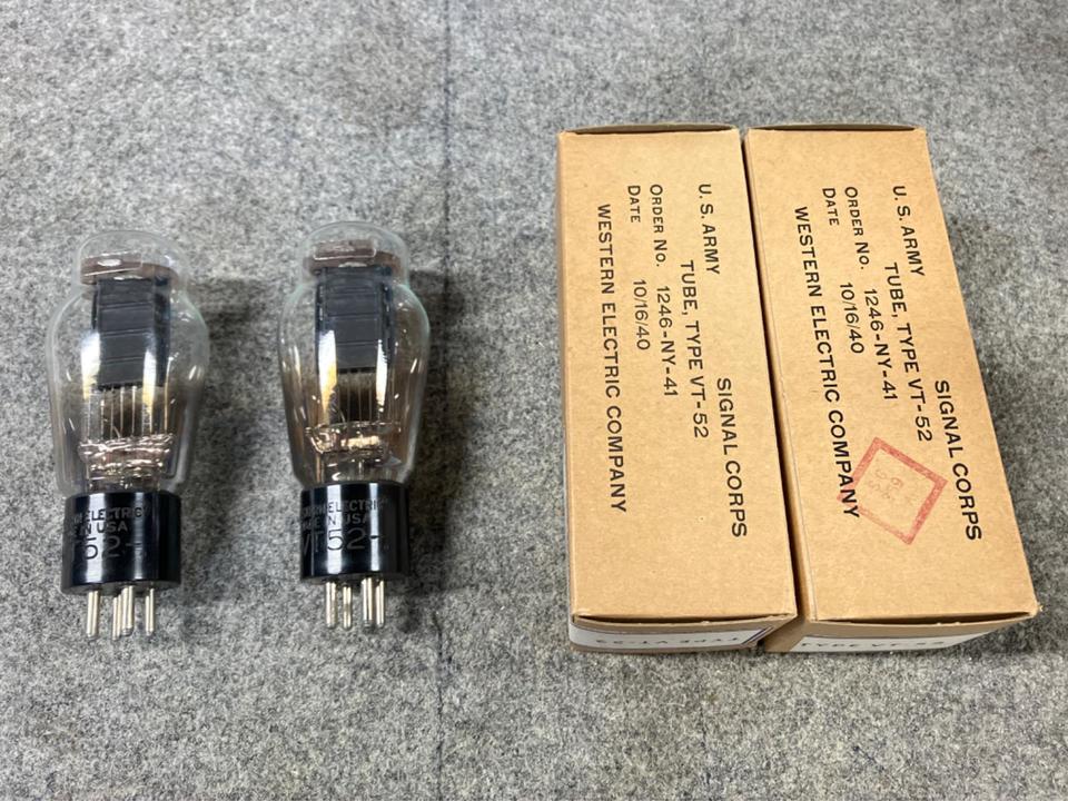 VT-52 Western Electric - 中古オーディオ 高価買取・販売 ハイファイ堂